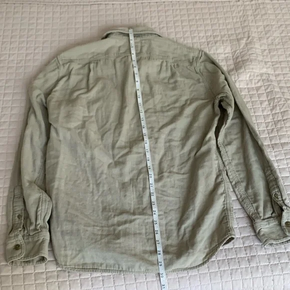 Buck Mason Double Weave Shirt, Small - Picture 9 of 9